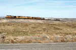 UP WB grain train